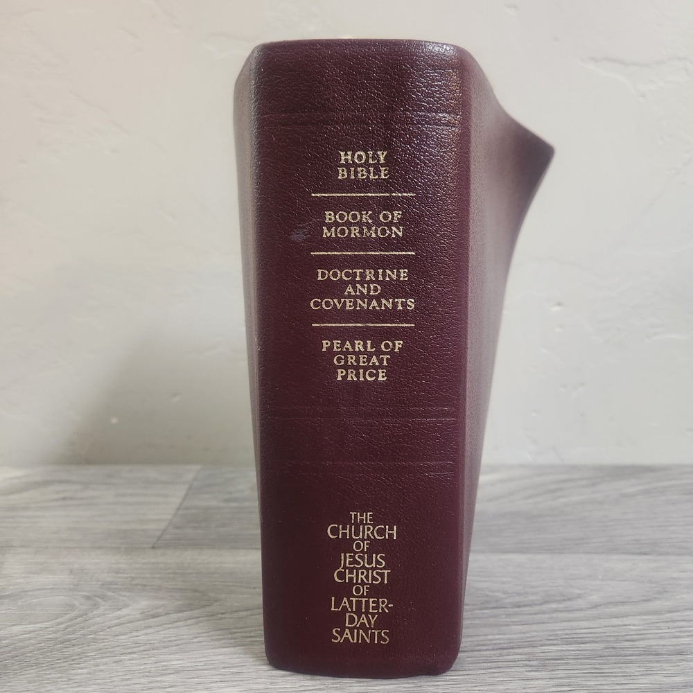 VTG Holy Bible King James Version LDS Explanatory Notes Cross References Leather